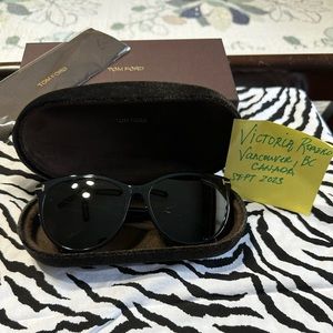 Tom Ford Round Womens Sunglasses